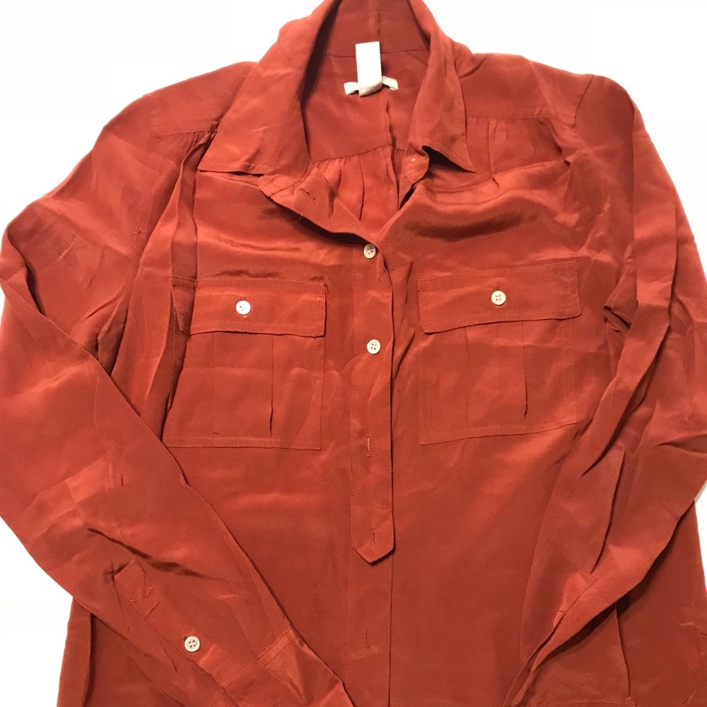 Silk Button Up
